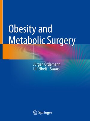cover image of Obesity and Metabolic Surgery